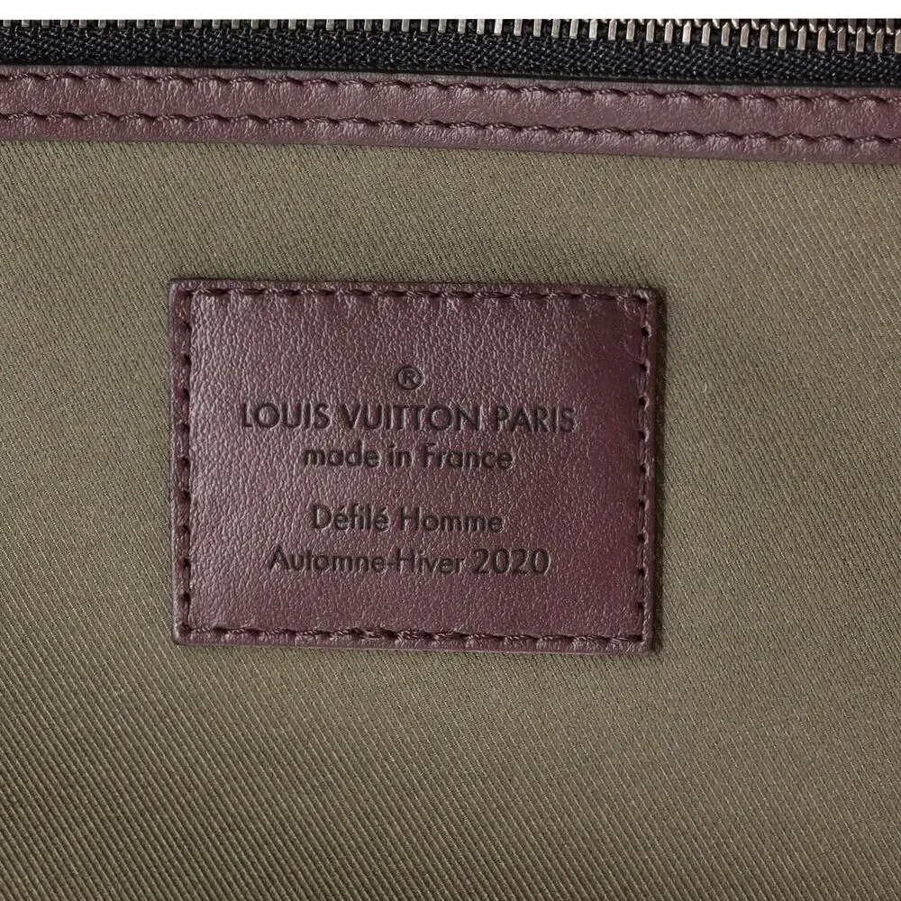 Keepall Bandouliere Virgil Abloh Limited Edition Patchwork Monogram Eclipse 50